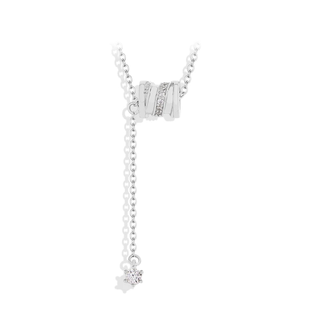 D-Color VVS1 Moissanite Chain Necklace — 925 Sterling Silver (Certified)