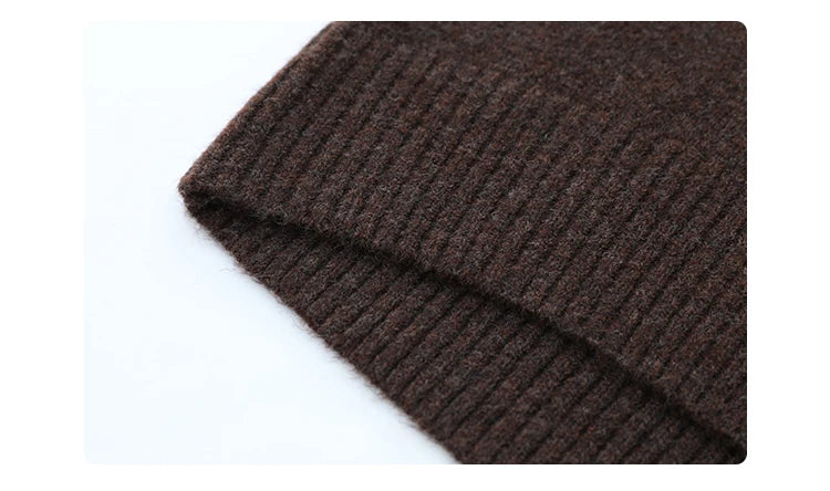 Essential Knit Turtleneck Sweater — Relaxed Fit