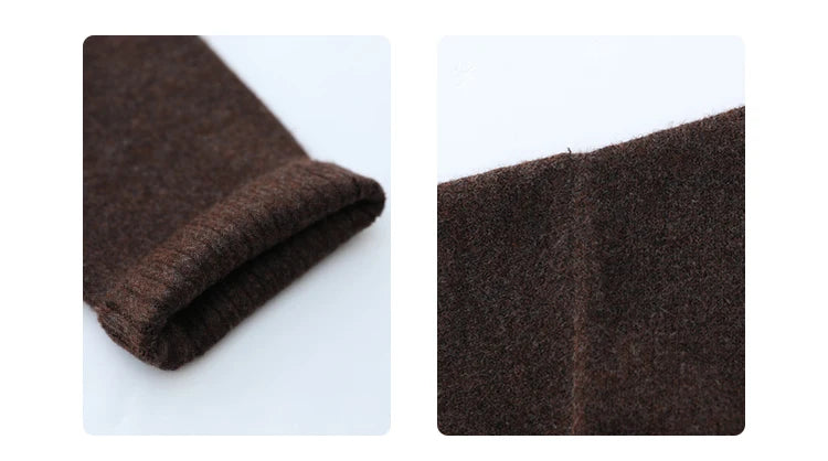 Essential Knit Turtleneck Sweater — Relaxed Fit