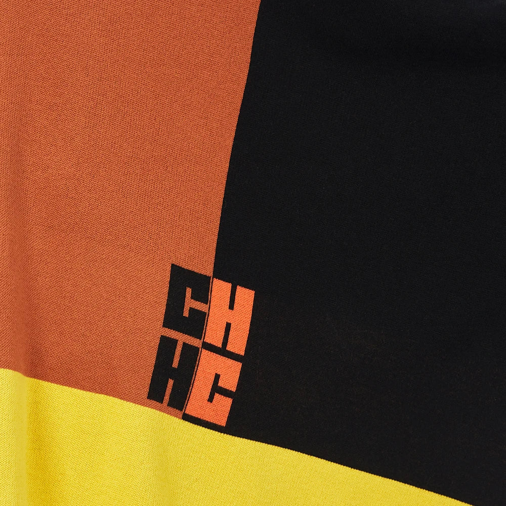 CHCH Knitted Poncho Jacket – Winter Striped Cape Coat