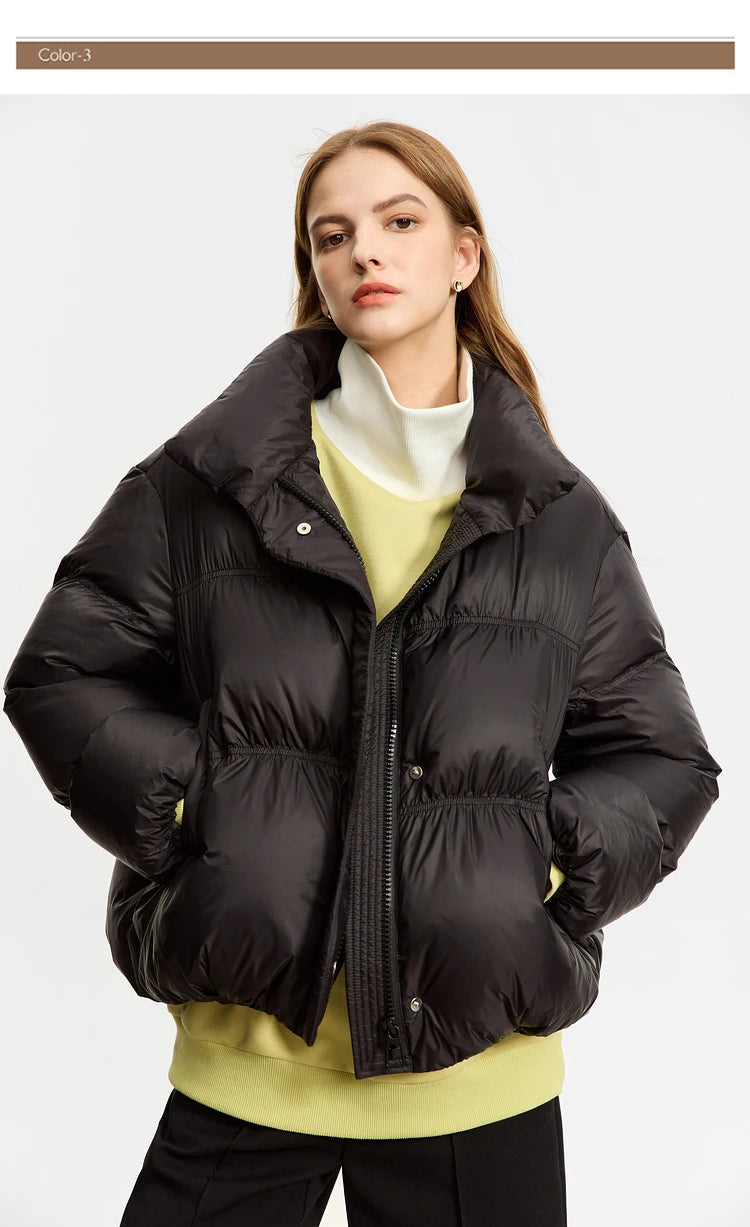 Signature Minimalist Down Jacket (85% Down Fill)