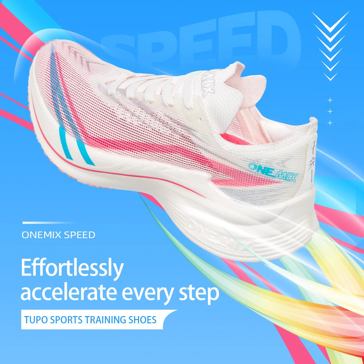 ONEMIX ColorShift Duo Women’s Nylon Plate Running Shoes