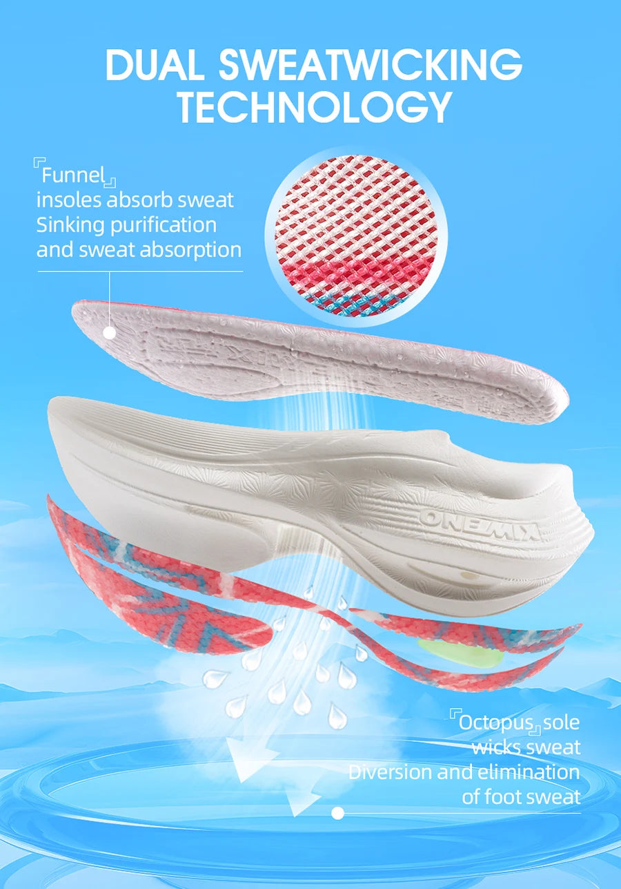 ONEMIX ColorShift Duo Women’s Nylon Plate Running Shoes