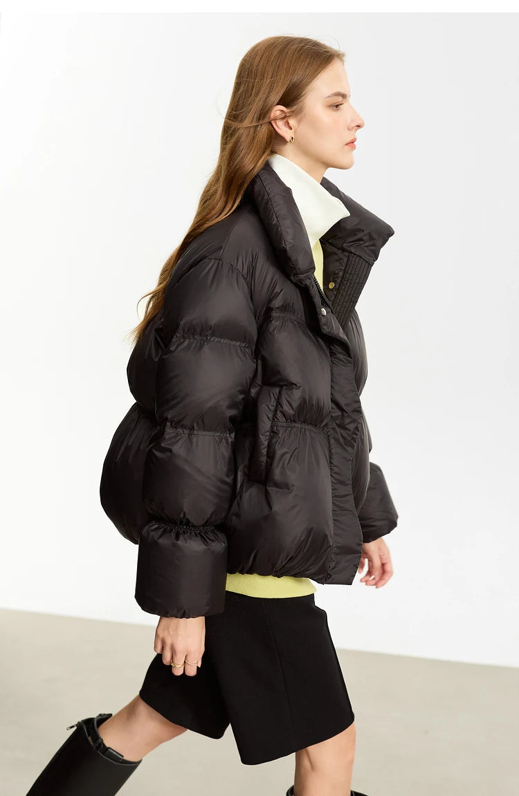 Signature Minimalist Down Jacket (85% Down Fill)