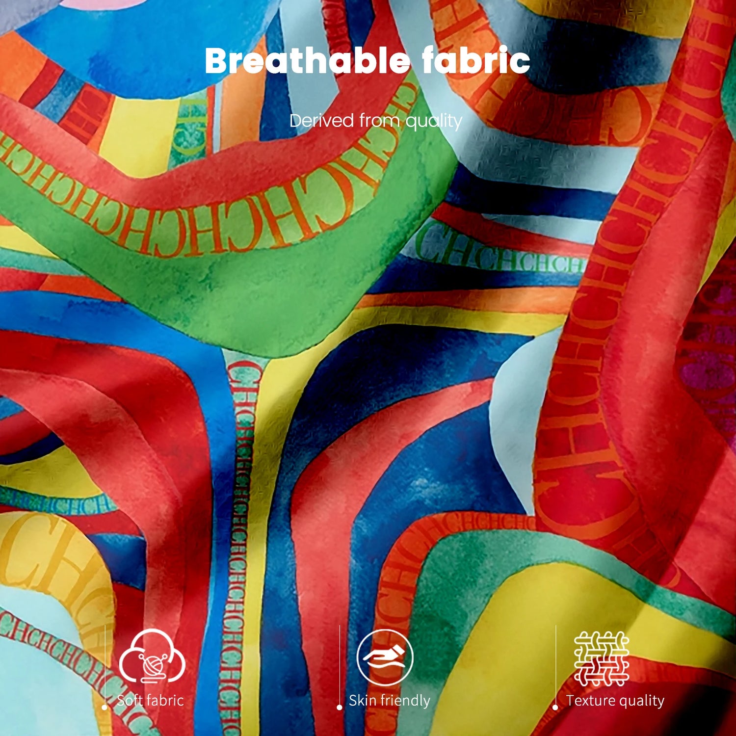 CHCH Printed Summer Midi Dress – Elegant Belted A-Line Women Dress