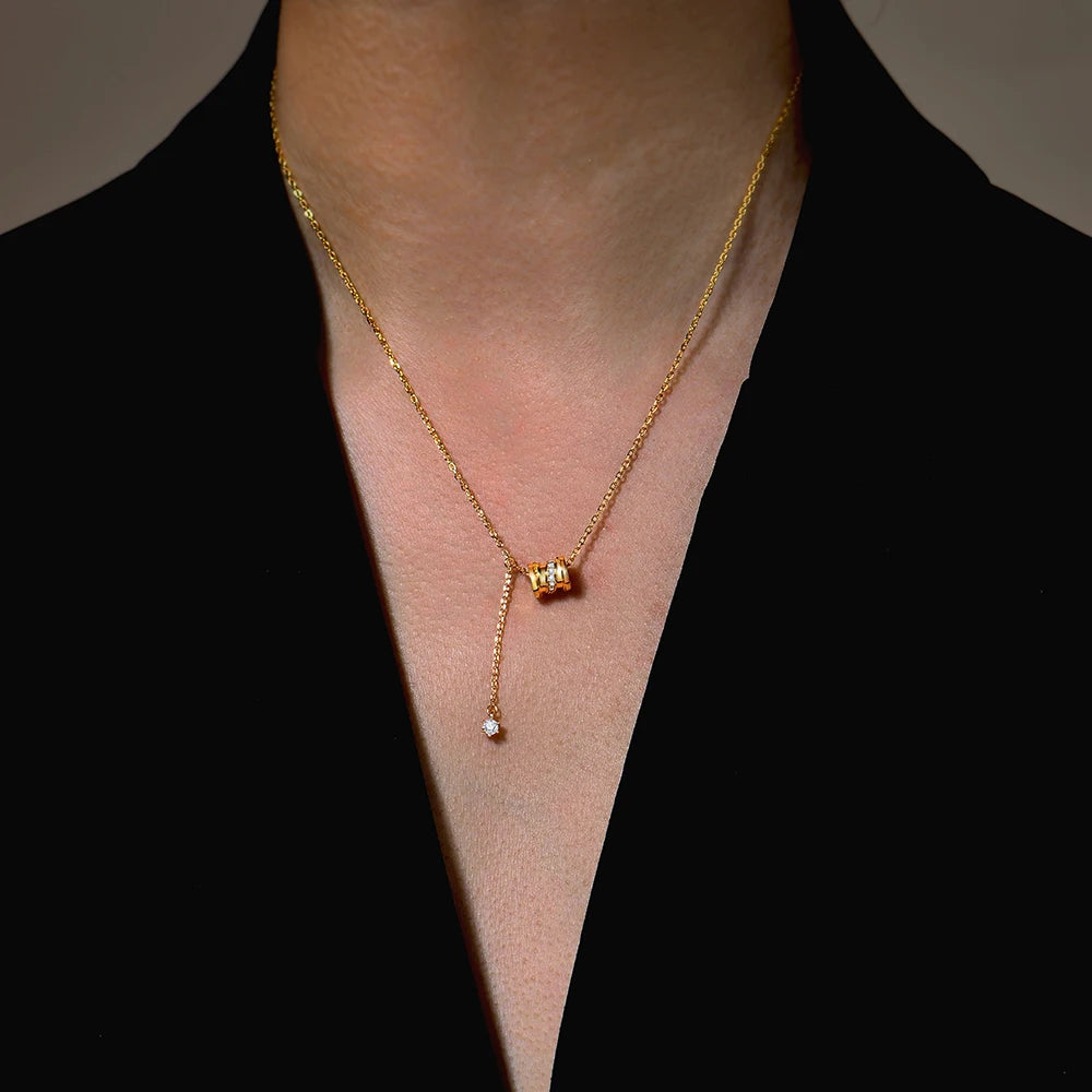 D-Color VVS1 Moissanite Chain Necklace — 925 Sterling Silver (Certified)