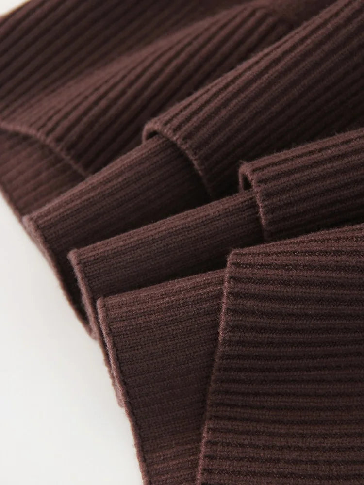 Signature Heavy Knit Turtleneck Sweater — Oversized Fit