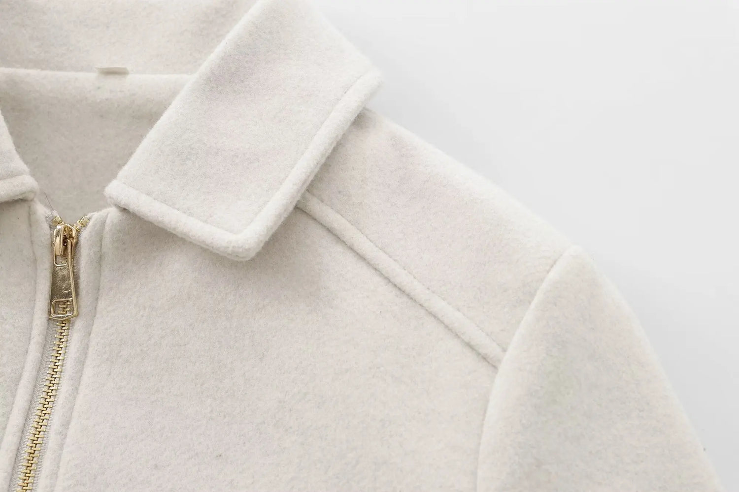 Cropped Zip Jacket with Utility Pockets