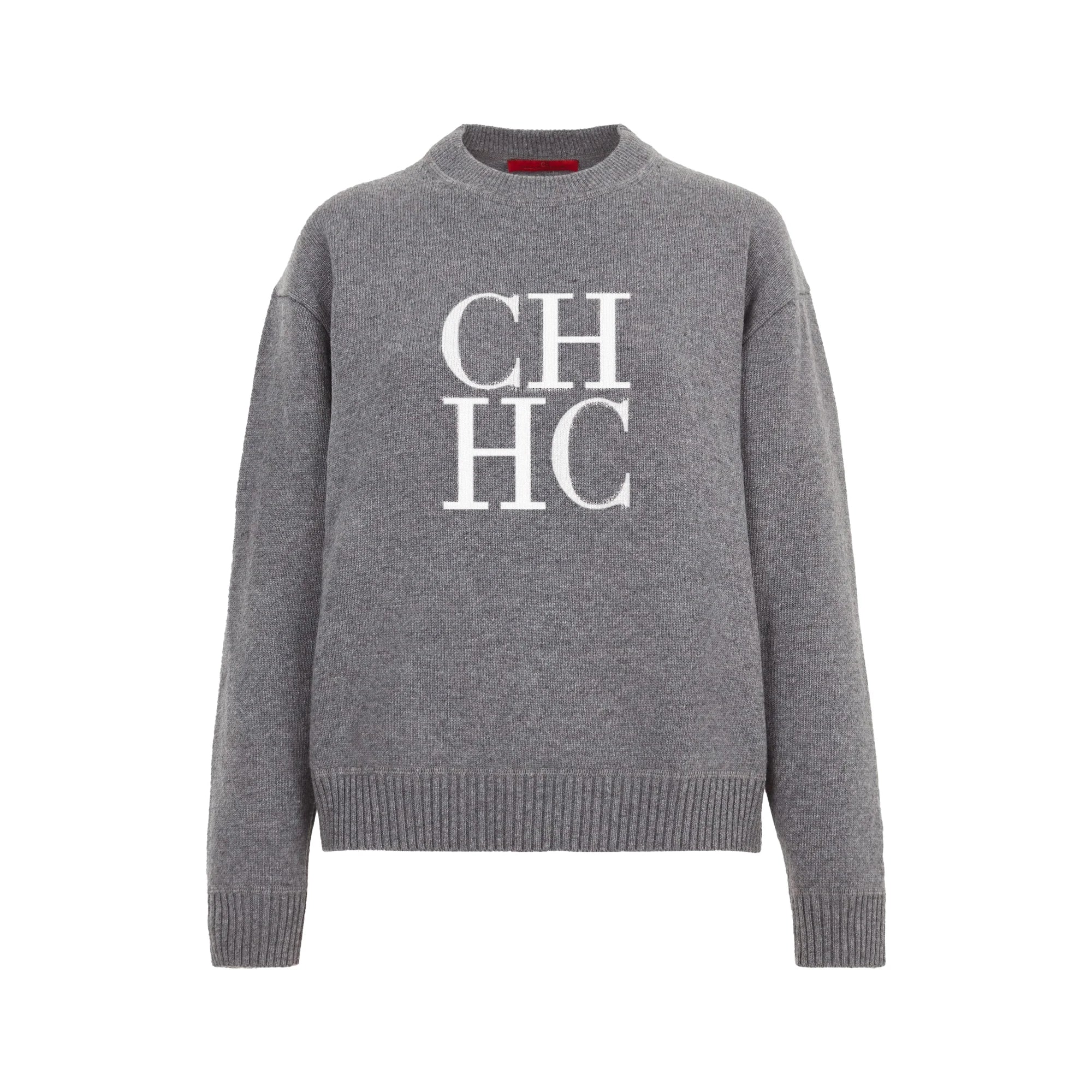 CHCH Letter Print Casual Sweater – Women Autumn Winter Warm Pullover