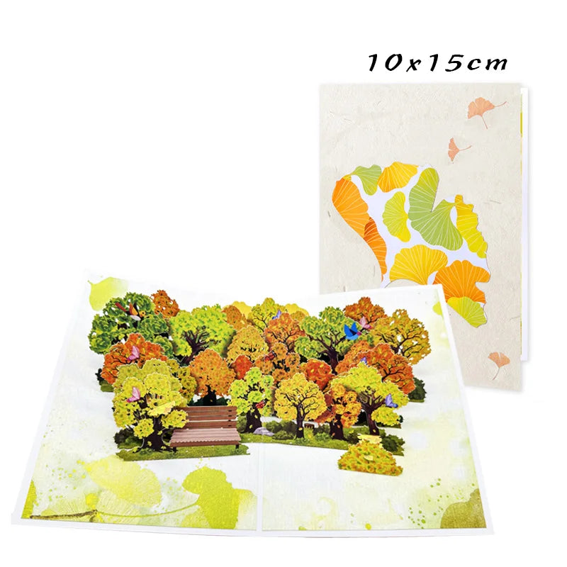 3D Pop-Up Flower Greeting Card – Romantic Valentine & Special Occasion Card