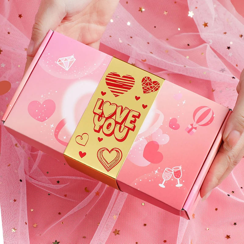 Valentine Surprise Explosion Gift Box – Jumping Love Box Set (12 Pieces)