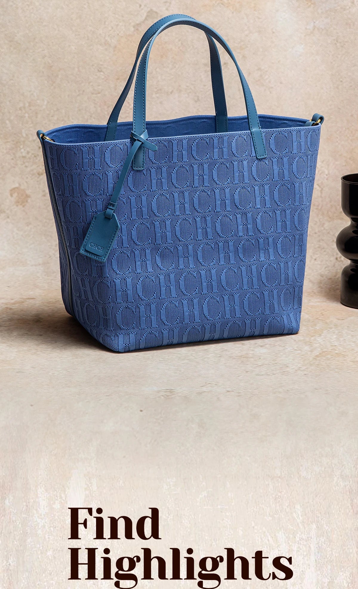 CHCH Luxury Knit Tote Bag – Large Capacity Casual Shopper