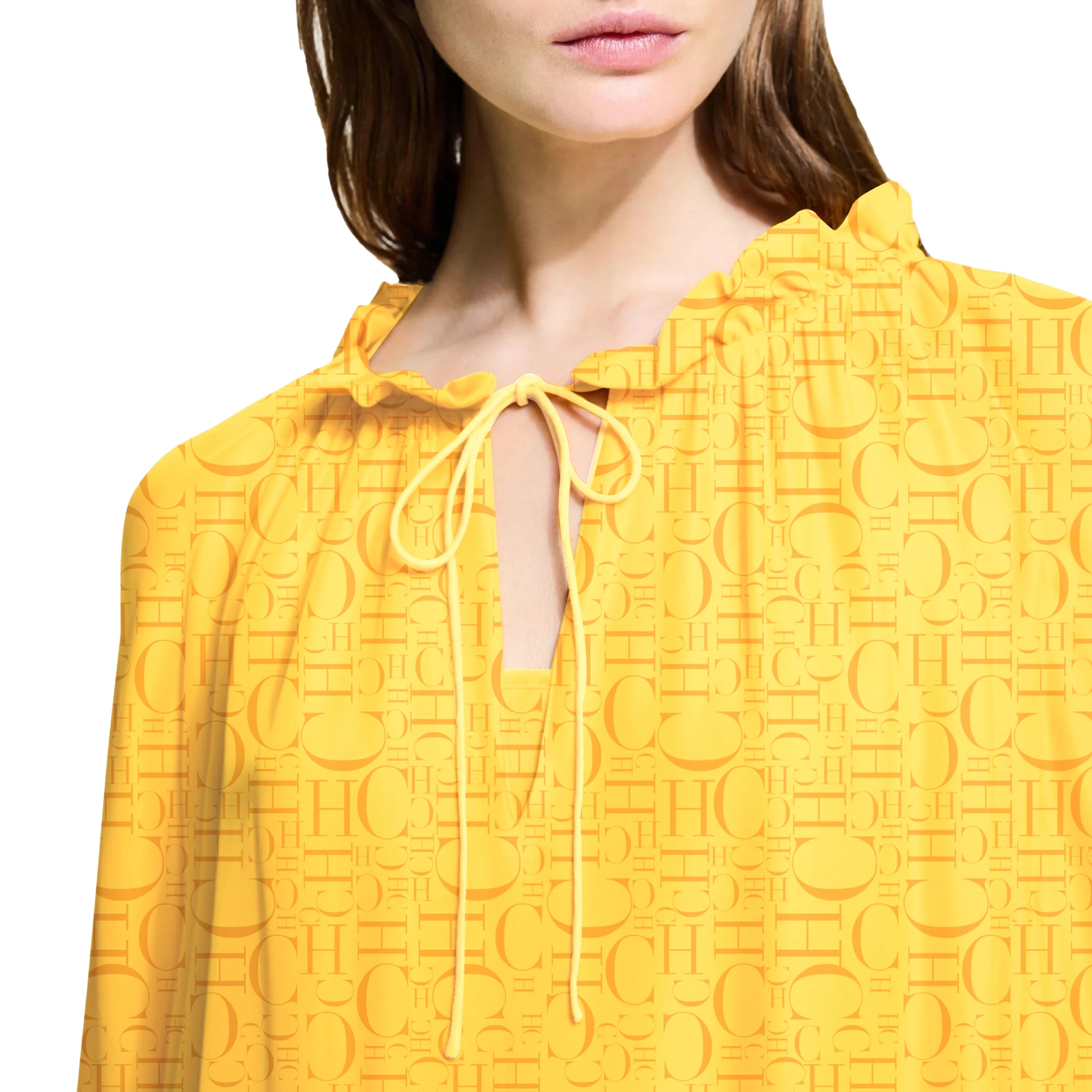 CHCH Elegant Summer Printed Midi Dress