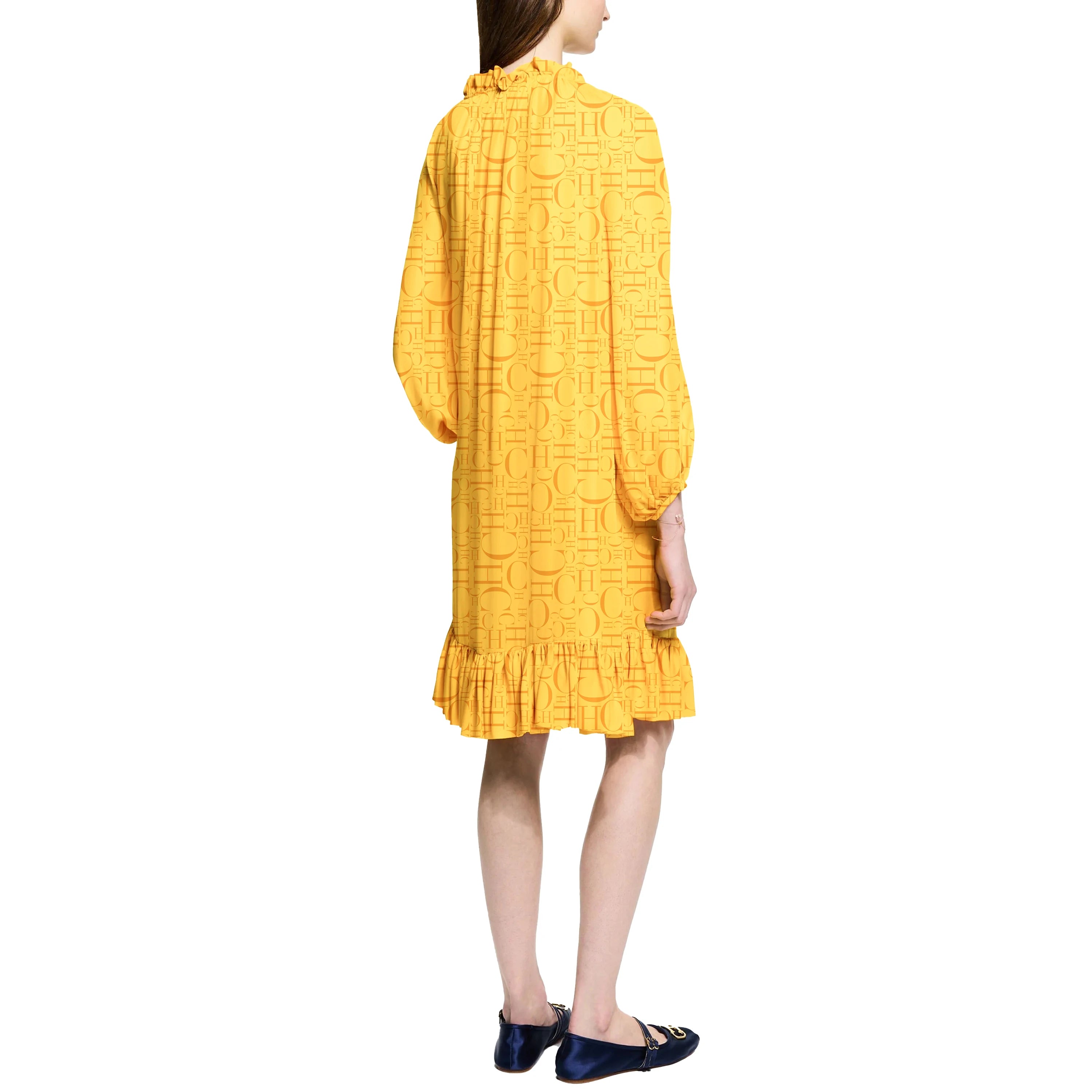 CHCH Elegant Summer Printed Midi Dress