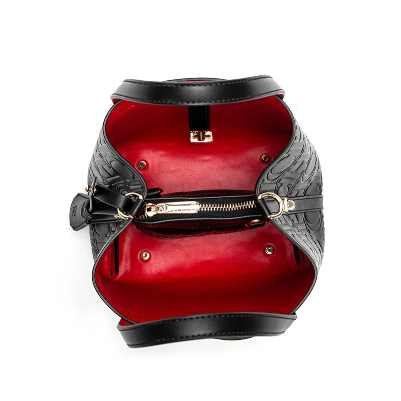 CHCH Luxury Embossed Tote Bag – Structured Casual Shopper