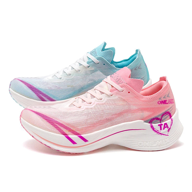 ONEMIX ColorShift Duo Women’s Nylon Plate Running Shoes