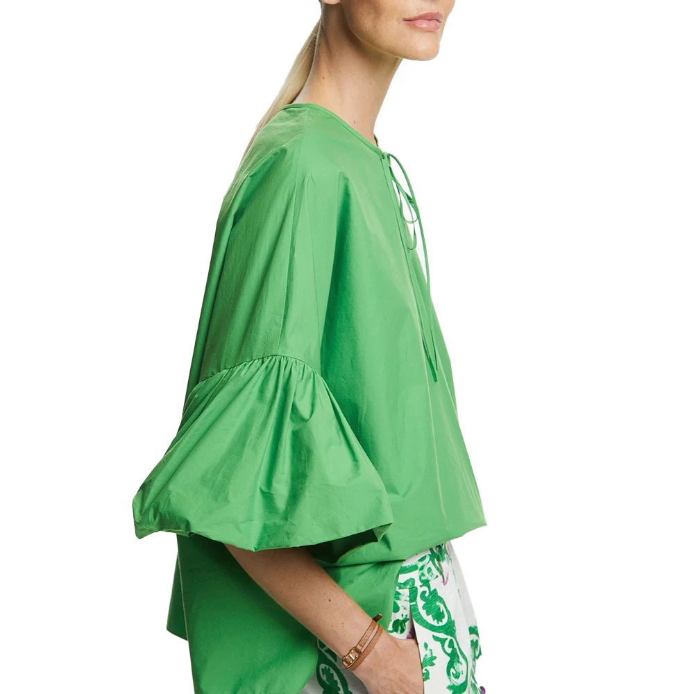 CHCH Summer Loose Blouse – V-Neck Half Sleeve Casual Top