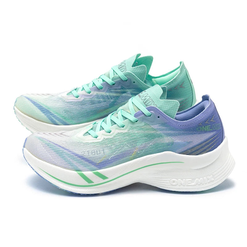 ONEMIX ColorShift Duo Women’s Nylon Plate Running Shoes