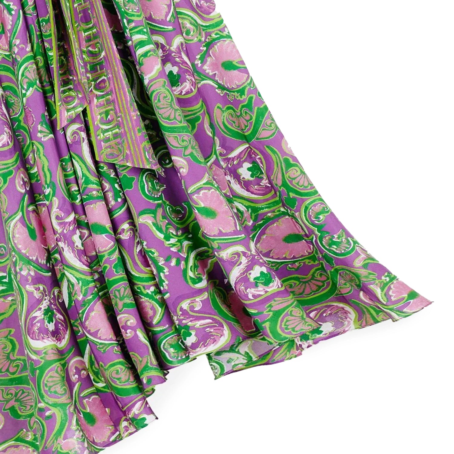 CHCH Floral Maxi Shirt Dress – Elegant Long Sleeve Summer Dress