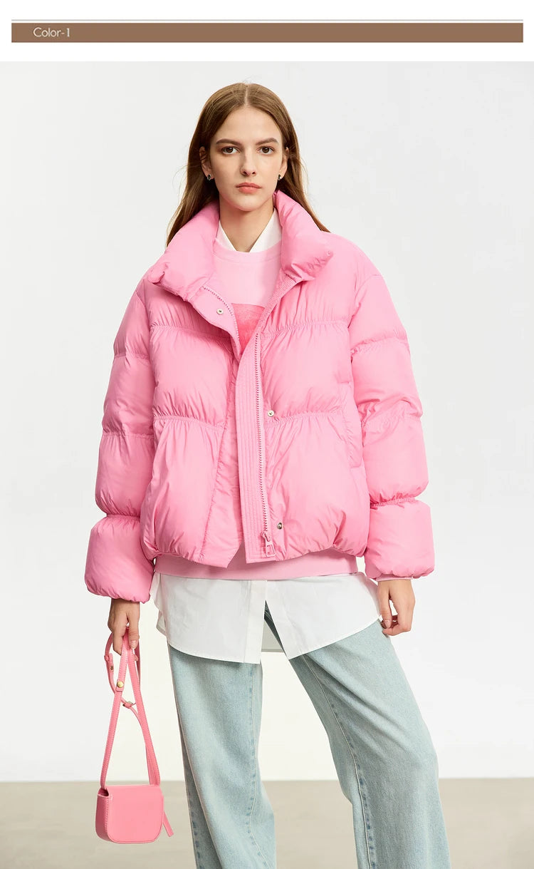 Signature Minimalist Down Jacket (85% Down Fill)