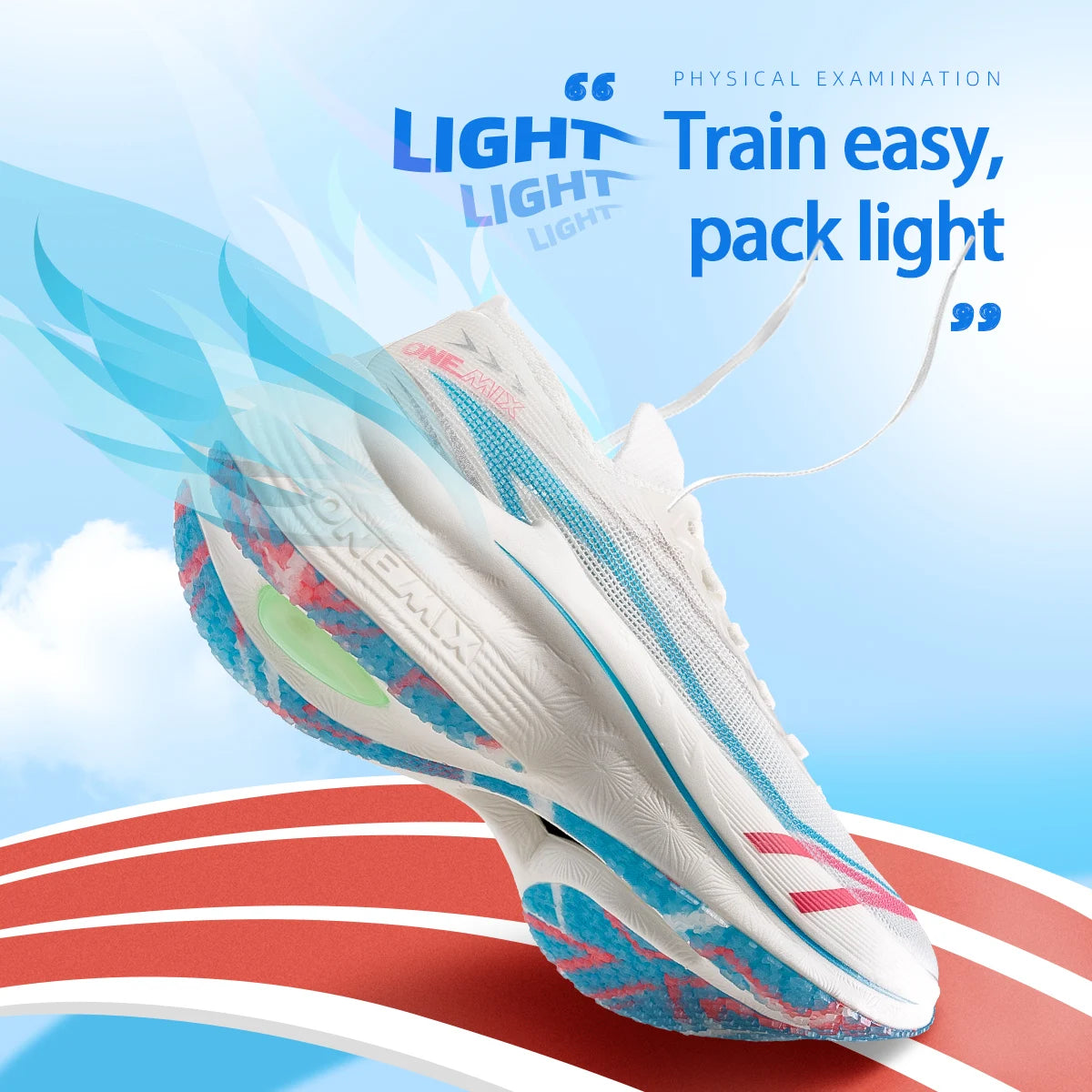 ONEMIX ColorShift Duo Women’s Nylon Plate Running Shoes