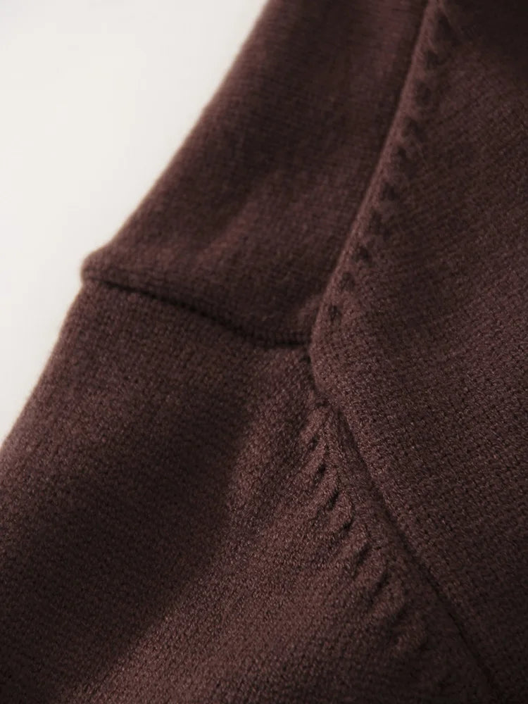 Signature Heavy Knit Turtleneck Sweater — Oversized Fit