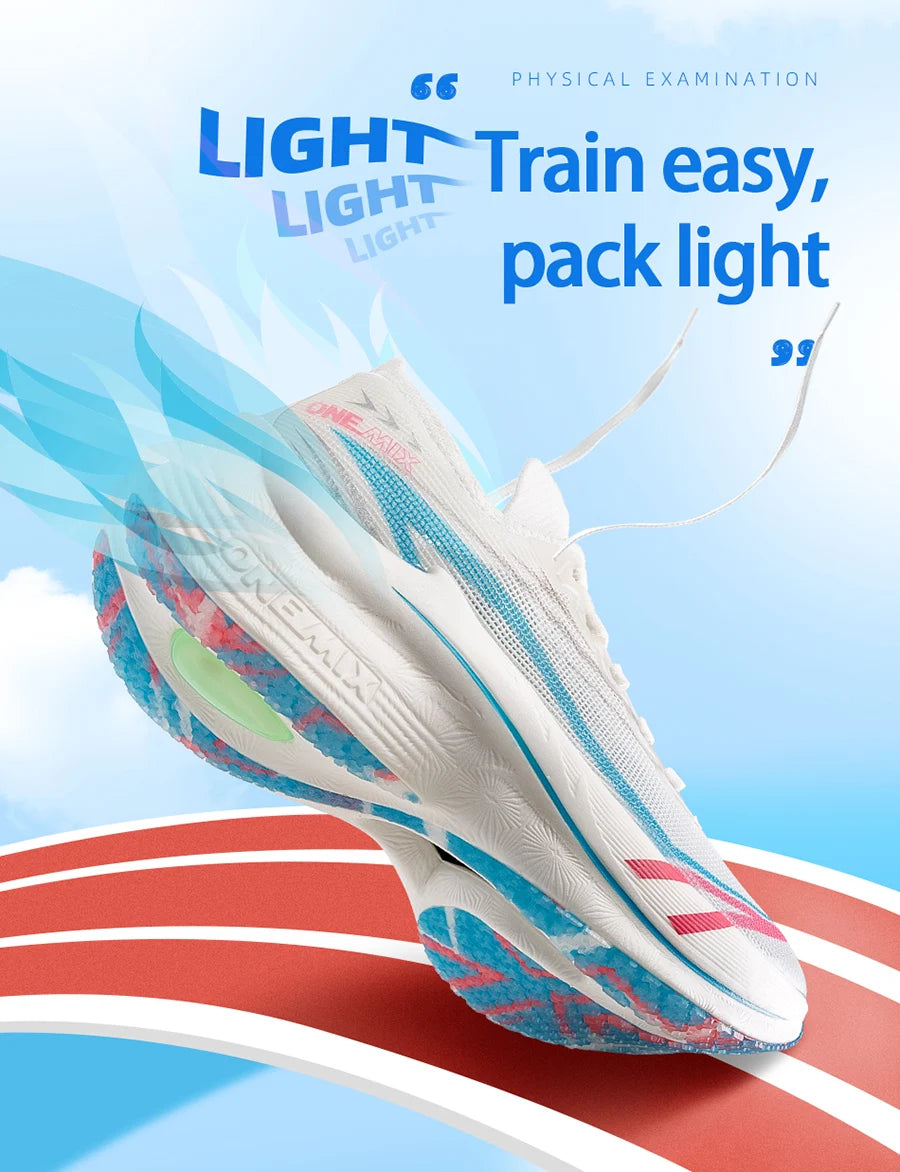 ONEMIX ColorShift Duo Women’s Nylon Plate Running Shoes