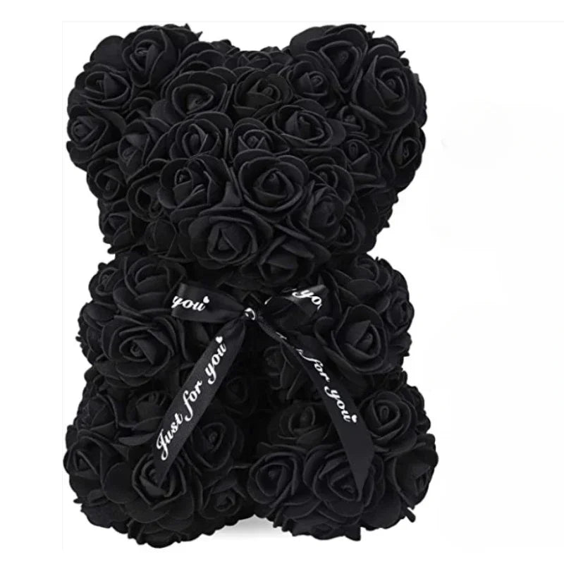 Eternal Rose Teddy Bear – Romantic Valentine’s Day Gift