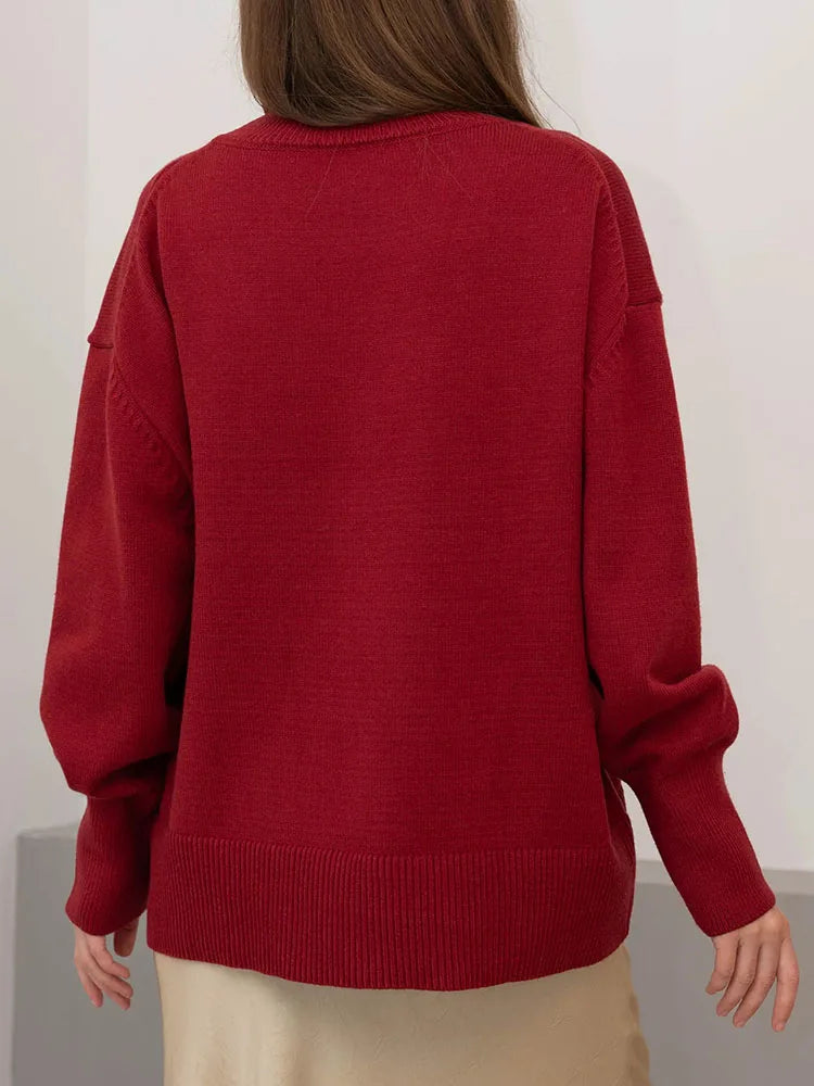 Signature Heavy Knit Turtleneck Sweater — Oversized Fit