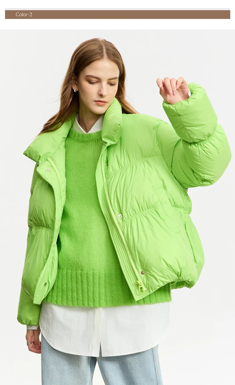 Signature Minimalist Down Jacket (85% Down Fill)