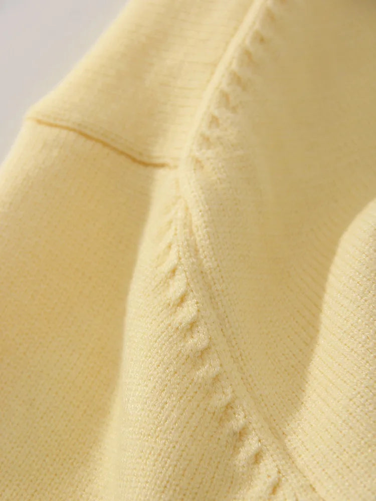 Signature Heavy Knit Turtleneck Sweater — Oversized Fit