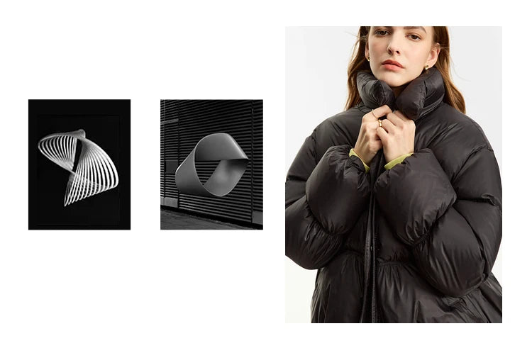 Signature Minimalist Down Jacket (85% Down Fill)