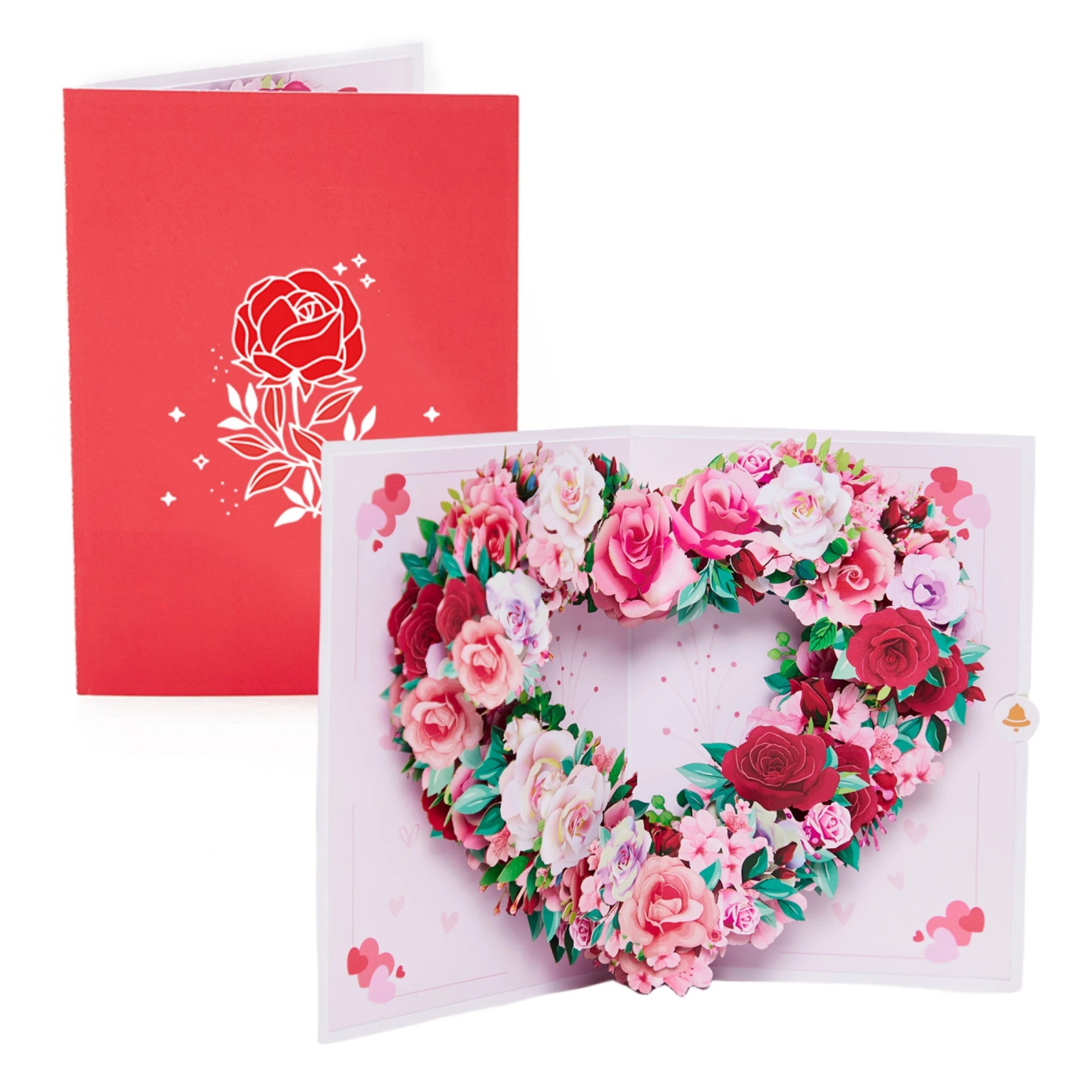 3D Orchid Pop-Up Greeting Card with Envelope – Elegant Floral Surprise Card