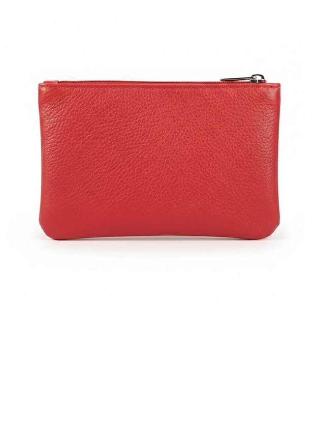 Women’s Minimalist PU Zipper Card Wallet & Key Pouch