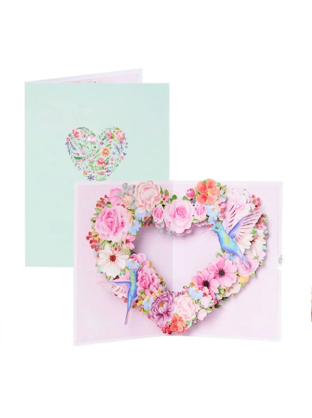 3D Orchid Pop-Up Greeting Card with Envelope – Elegant Floral Surprise Card